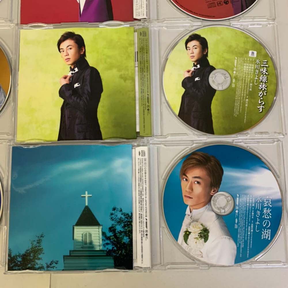 氷川きよし CD シングル 9枚セット hikawa kiyosi まとめて販売 まとめ売り 【8647_画像10