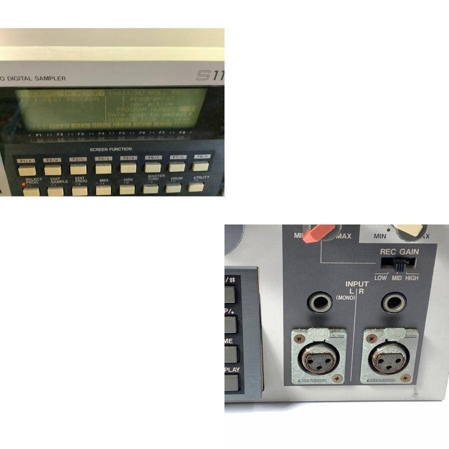 Yahoo!オークション - AKAI S1100 サンプラー 現状品 Yahoo!オークション - AKAI S1100 サンプラー 現状品