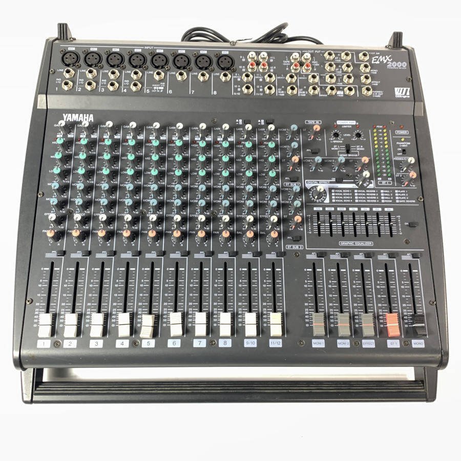 YAMAHA EMX200 ミキサー★現状品 Yahoo!オークション - YAMAHA EMX2000 ヤマハ パワードミキサー