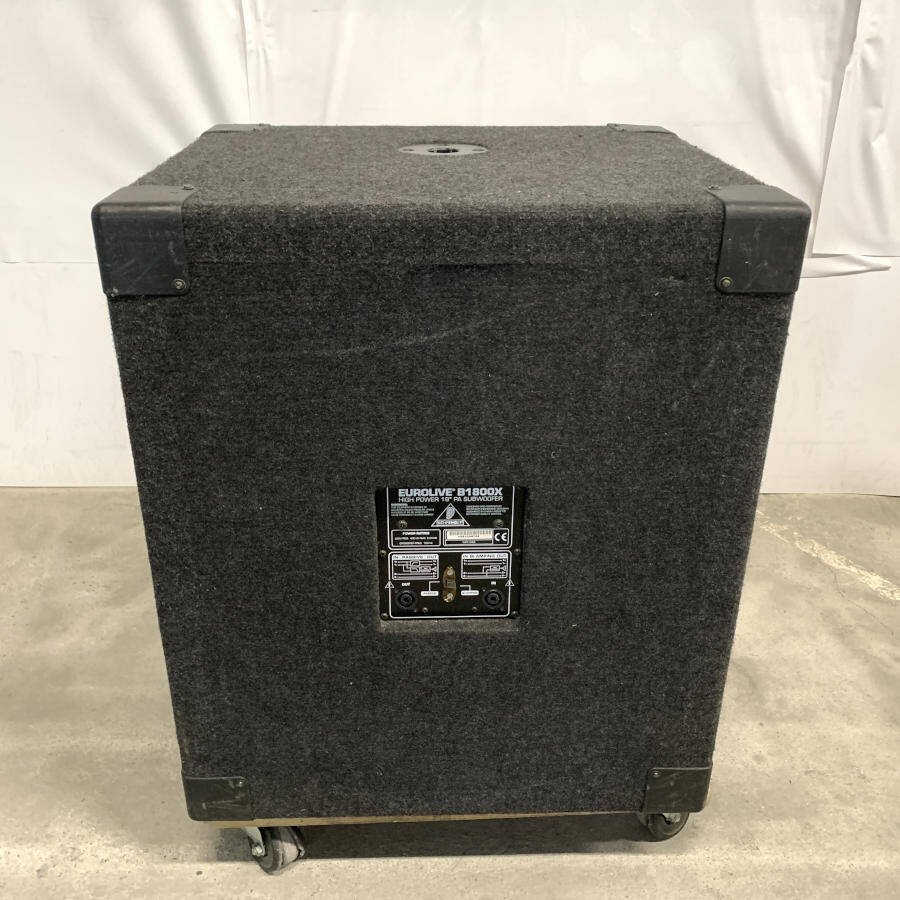 Yahoo!オークション - BEHRINGER EUROLIVE B1800X PA SUBWOOFER Yahoo!オークション - BEHRINGER EUROLIVE B1800X PA SUBWOOFER