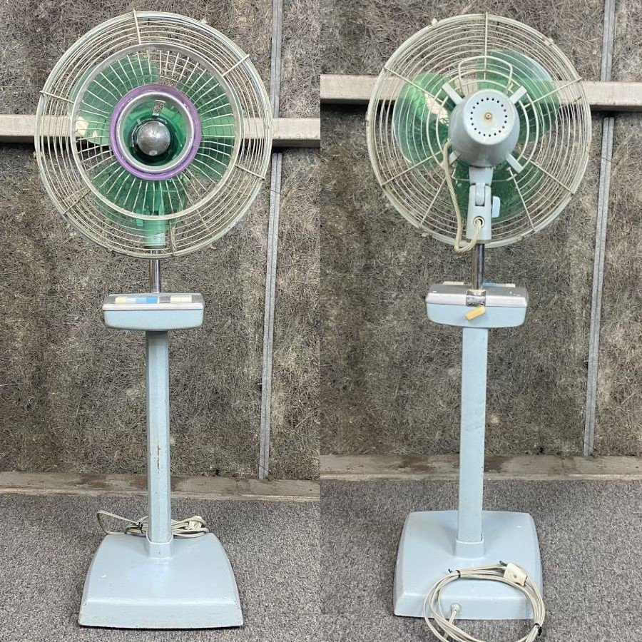 National F-30VE NATIONAL ELECTRIC FAN ナショナル 大型扇風機 羽根径：30cm 昭和レトロ 動作/状態説明あり＊現状品【福岡】_画像2