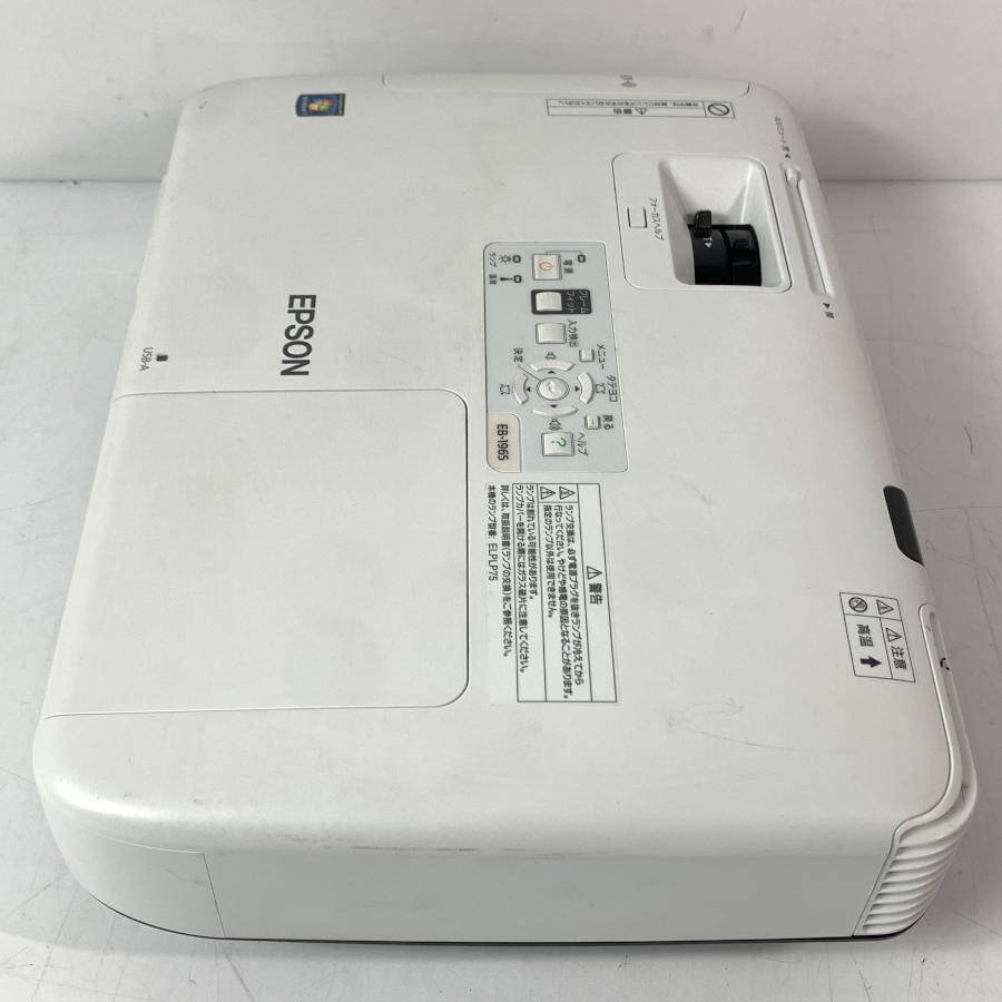 最も優遇 【EPSON】エプソンLCDプロジェクターEB-1965 PC周辺機器