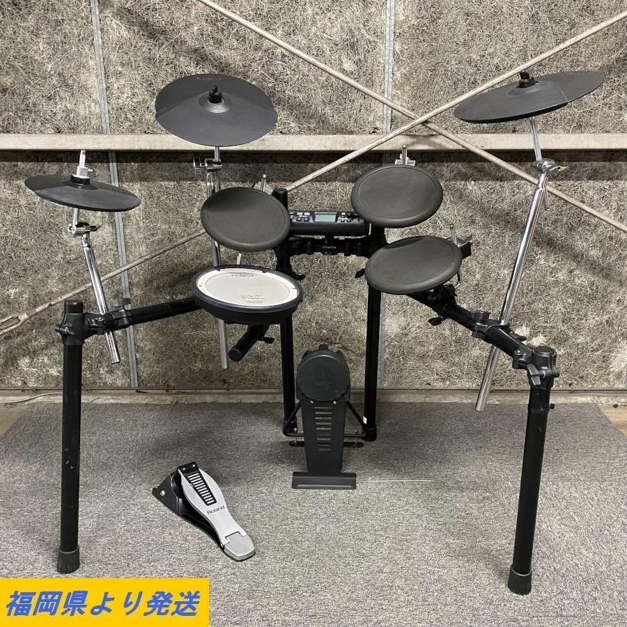 ヤフオク! - 【引取or発送】Roland TD-4 電子ドラム セット...
