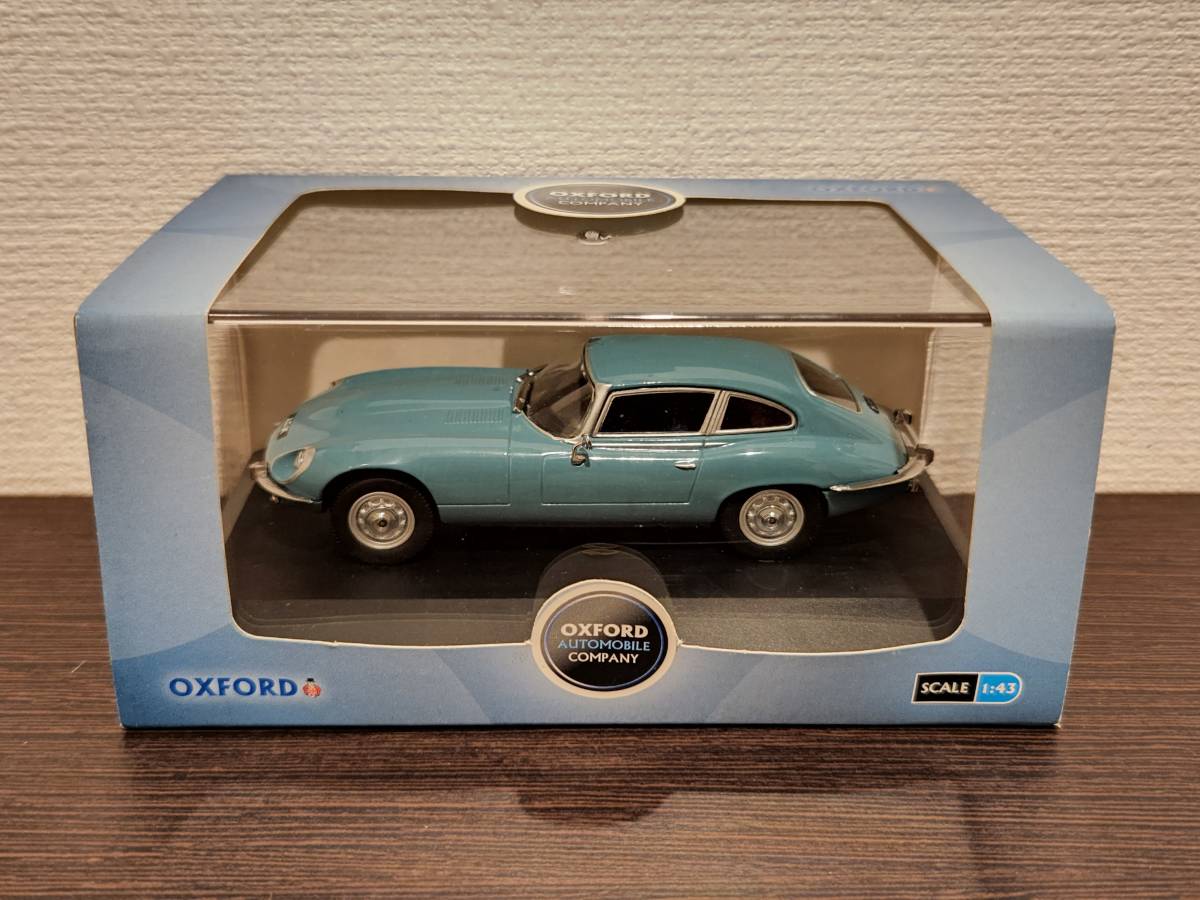 OXFORD 1/43 ジャガー E-TYPE V12 ライトブルー Eタイプ_画像1