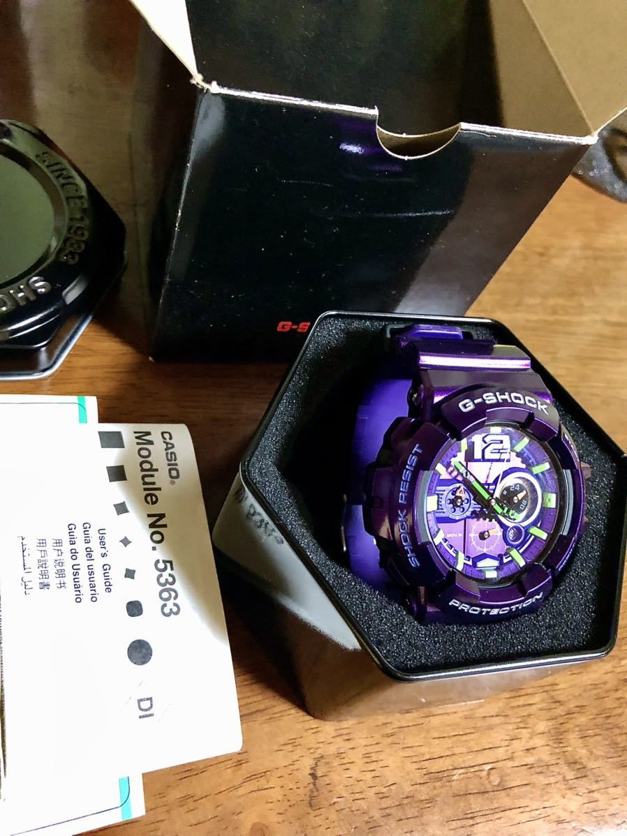 Gショック　腕時計　エヴァンゲリオンです。新品未使用ですが電池交換済みです。
