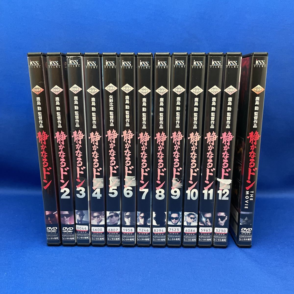 DVD 静かなるドン 1-12巻 全巻セット+THE MOVIE 合計13枚セット /香川 