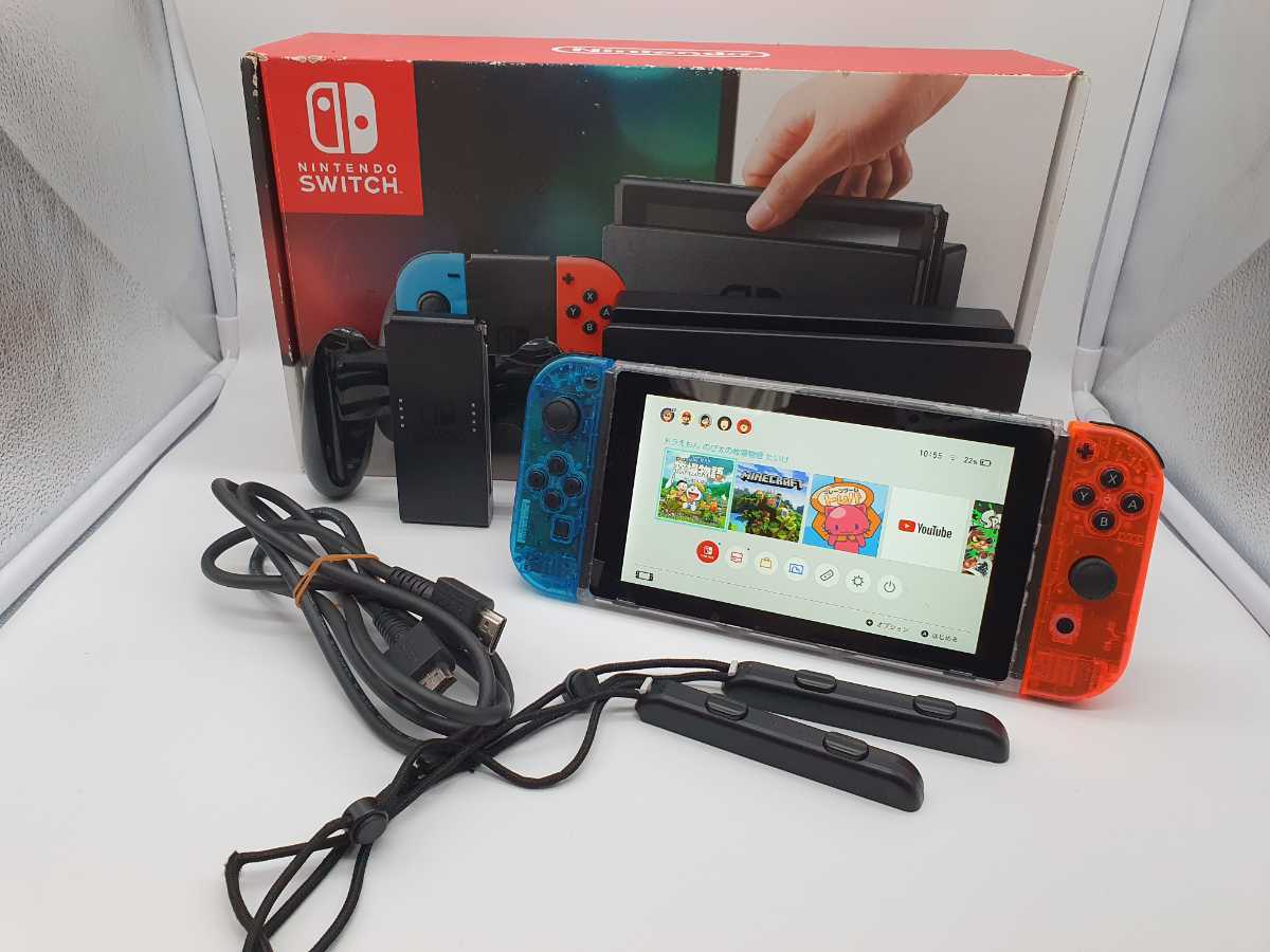 送料無料・選べる4個セット Nintendo Switch スイッチ 本体一式 動作 