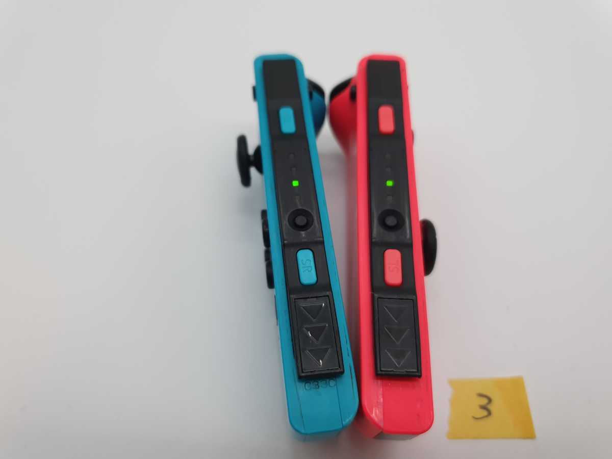 送料無料　任天堂　ネオンピンクR　ネオンブルーL3　NintendoSwitch　ニンテンドースイッチ　ジョイコンLR JOY-CON左右セットコントローラ