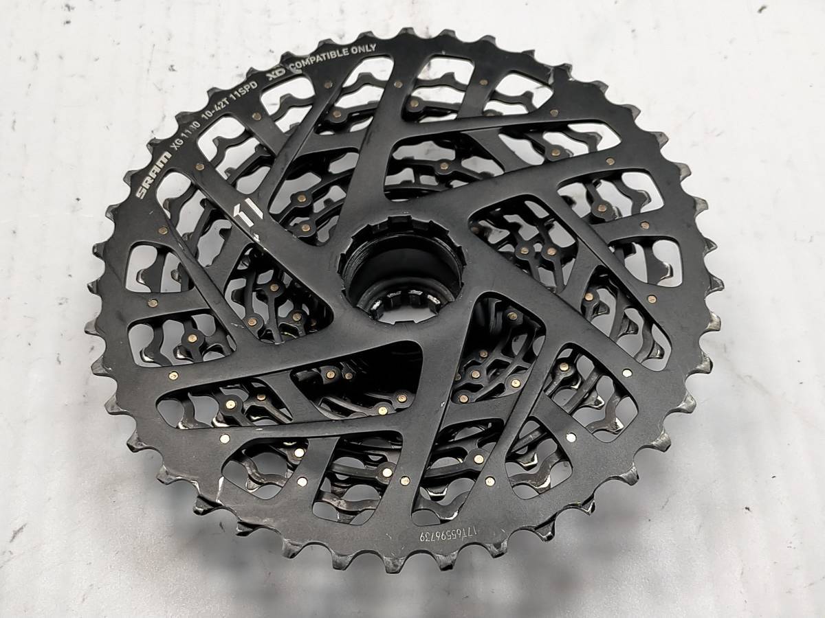 最新情報 xg XD カセットスプロケット スラム Sram 11s 42t 10 1180 スプロケット