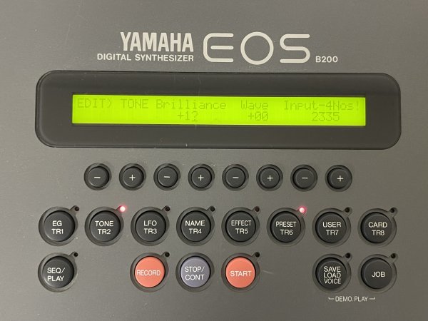 Yahoo!オークション - 22111210 YAMAHA EOS B200 シンセサ...