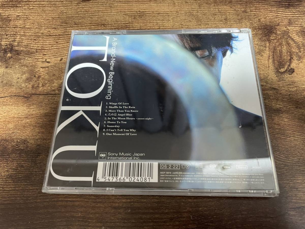 TOKU CD「ア・ブランニュー・ビギニング」フリューゲル・ホーン奏者●_画像2