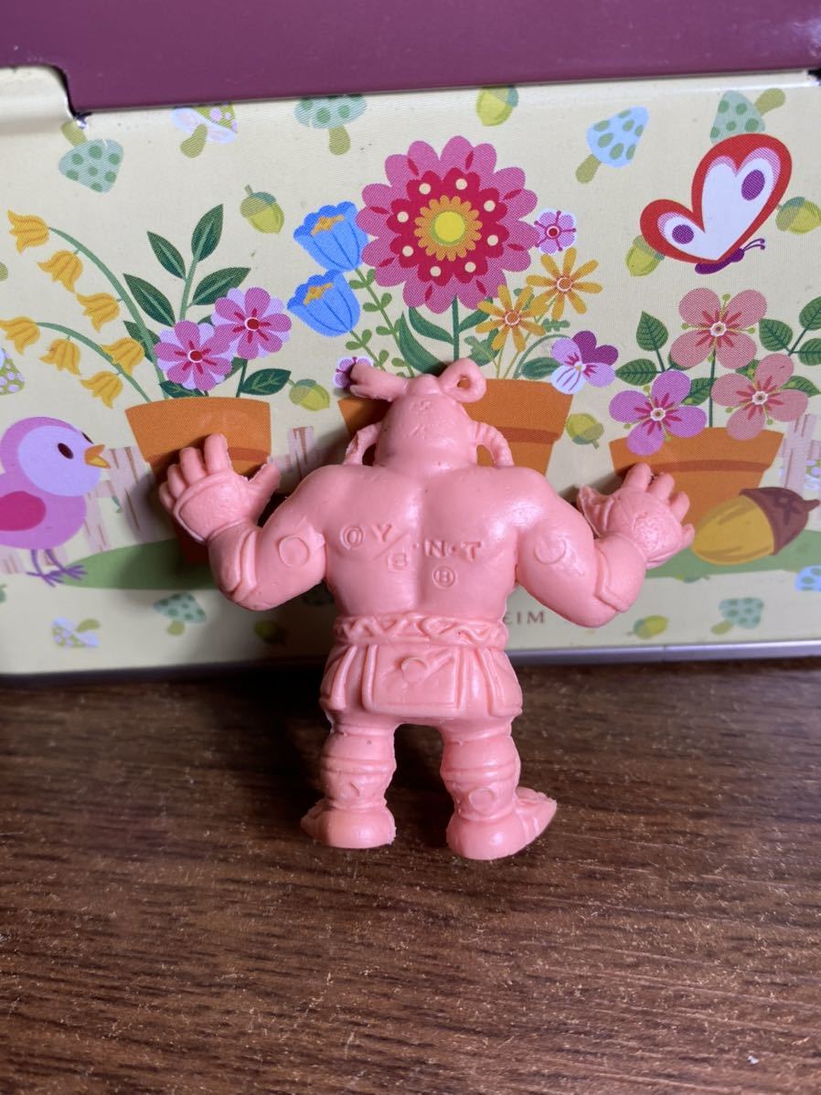  Kinnikuman eraser gold erasing part 15 black zmou. that time thing free shipping 