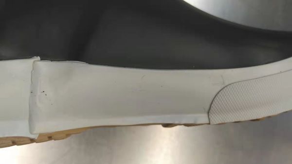 B品 レディース レインブーツ 23.0cm カーキ サイドゴア レインシューズ 防滑 カジュアル スポーツ 雨靴 JW-20088_製造上のキズ汚れ有り
