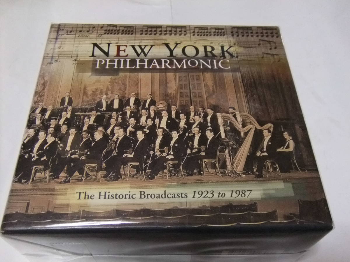 自主製作盤　The Historic Broadcasts 1923-1987 / New York Philharmonic_画像1