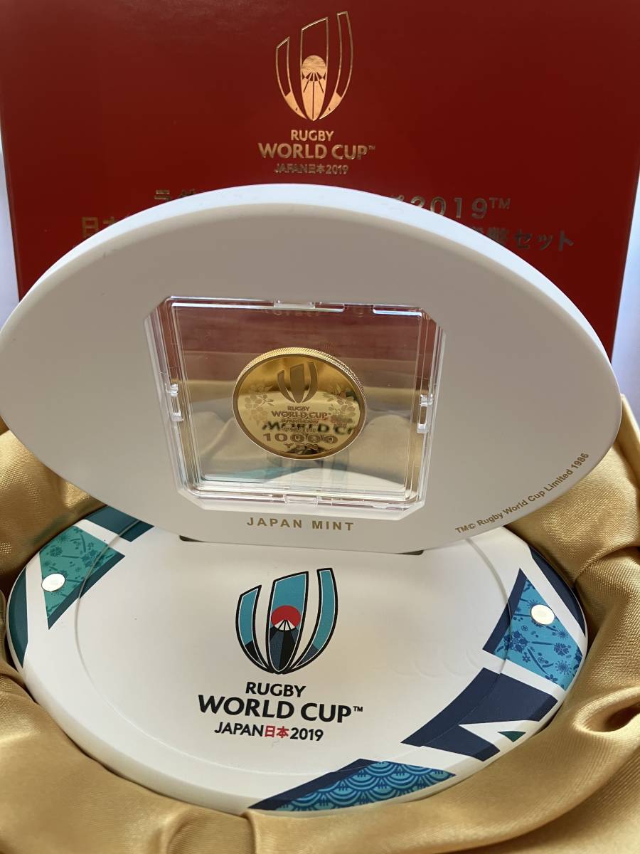 ラグビー ワールドカップ 2019日本 大会記念 10，000円金貨幣