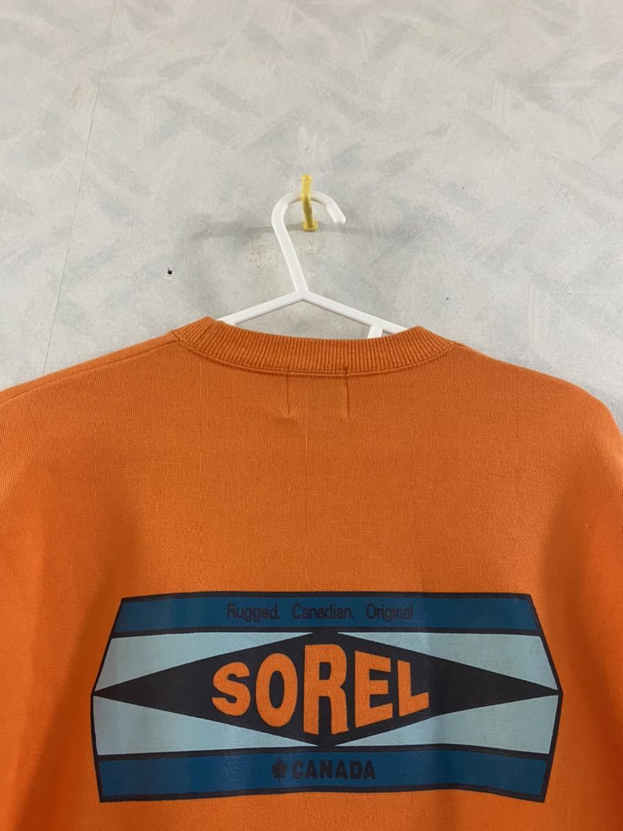 希少 SOREL CANADA スウェット サイズM ソレル カナダ ビンテージ 90s トレーナー 美品_画像3