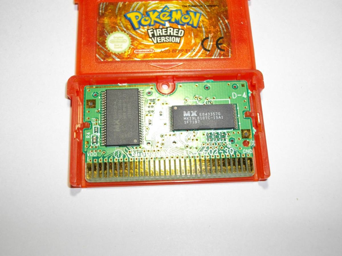 海外版 正規品 GBA ポケットモンスター ファイアレッド 英語版 海外版 正規品 GBA ポケットモンスター ファイアレッド 英語版