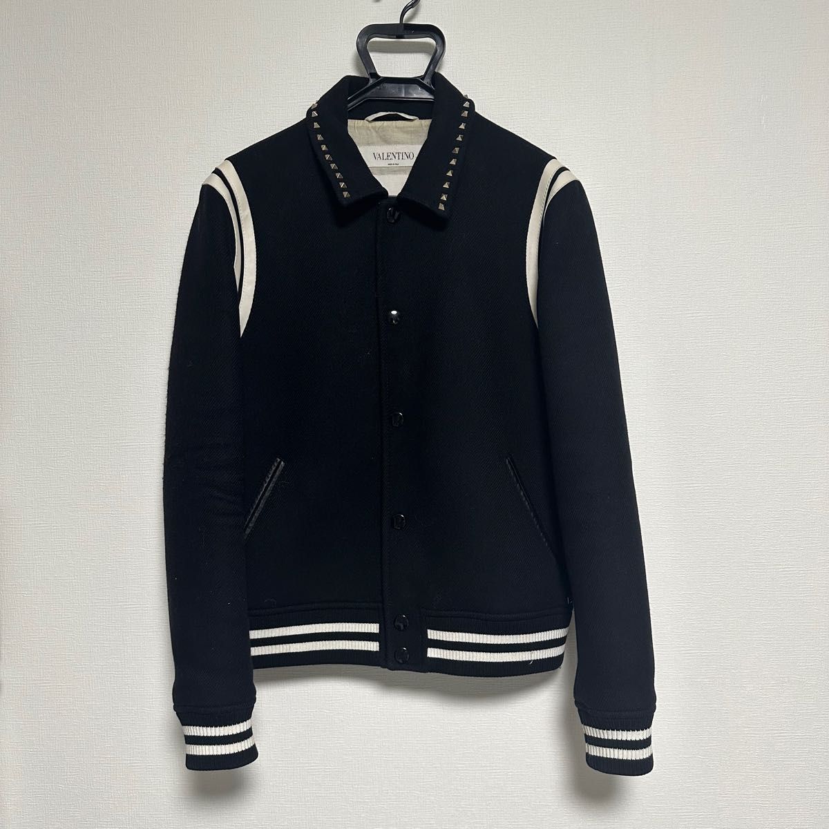 VALENTINO ヴァレンティノ× rockstud teddy jacket スタジャン テディ