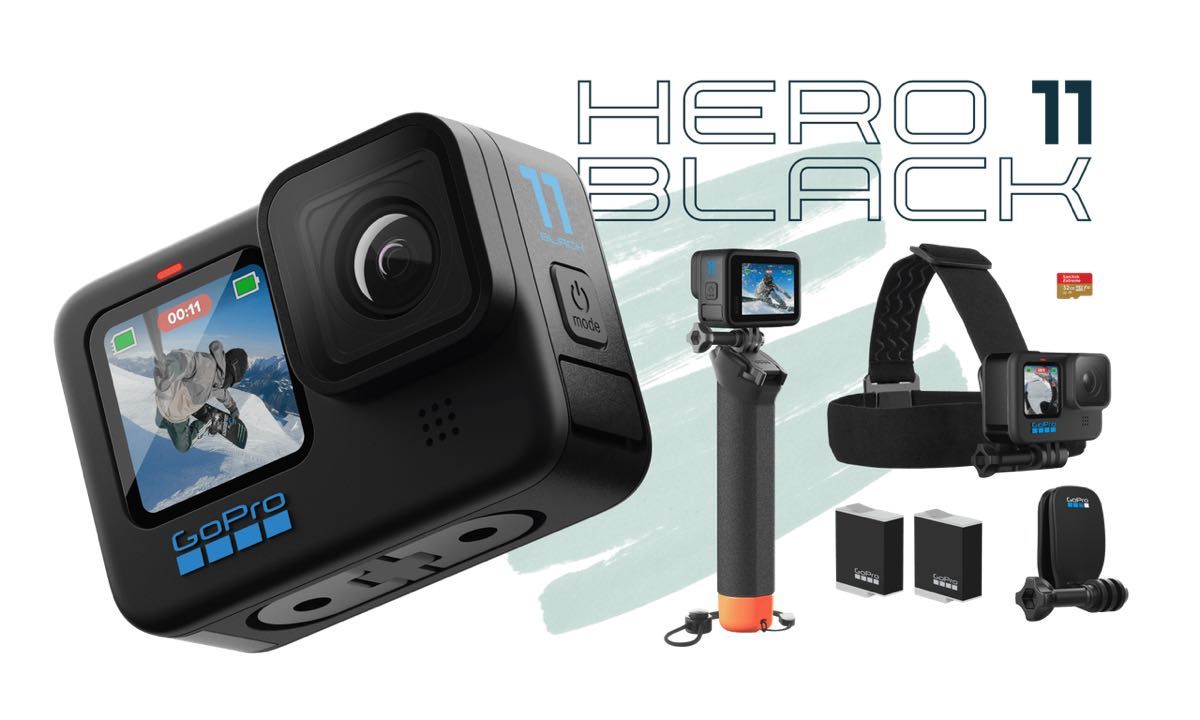 得価最新品 GoPro HERO11 Brack アクセサリーセット AGwUX