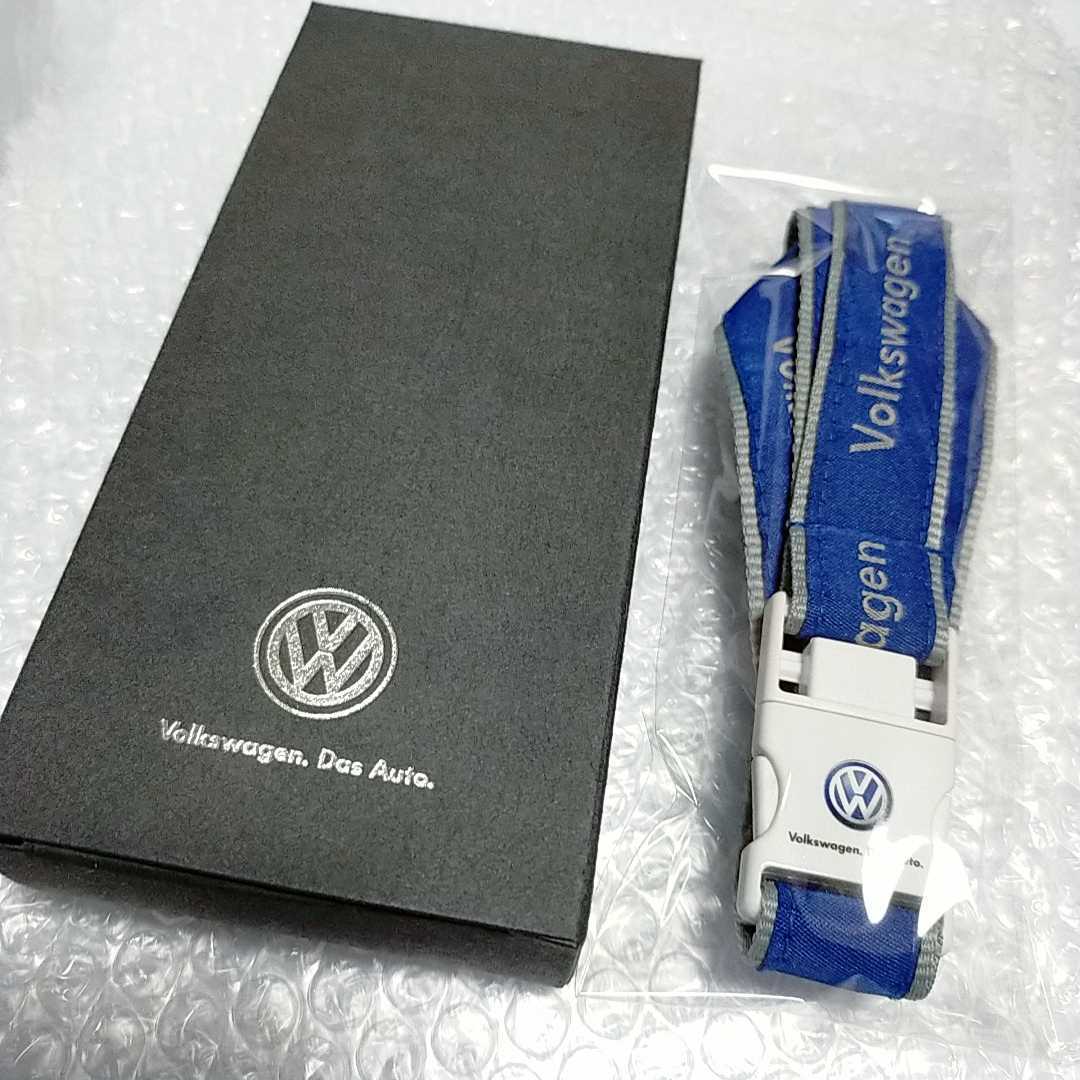 激レア！★USB搭載【フォルクスワーゲン】非売品 ネックホルダー ネックストラップ Volkswagen ノベルティ グッズ 希少 貴重 入手困難品の画像1