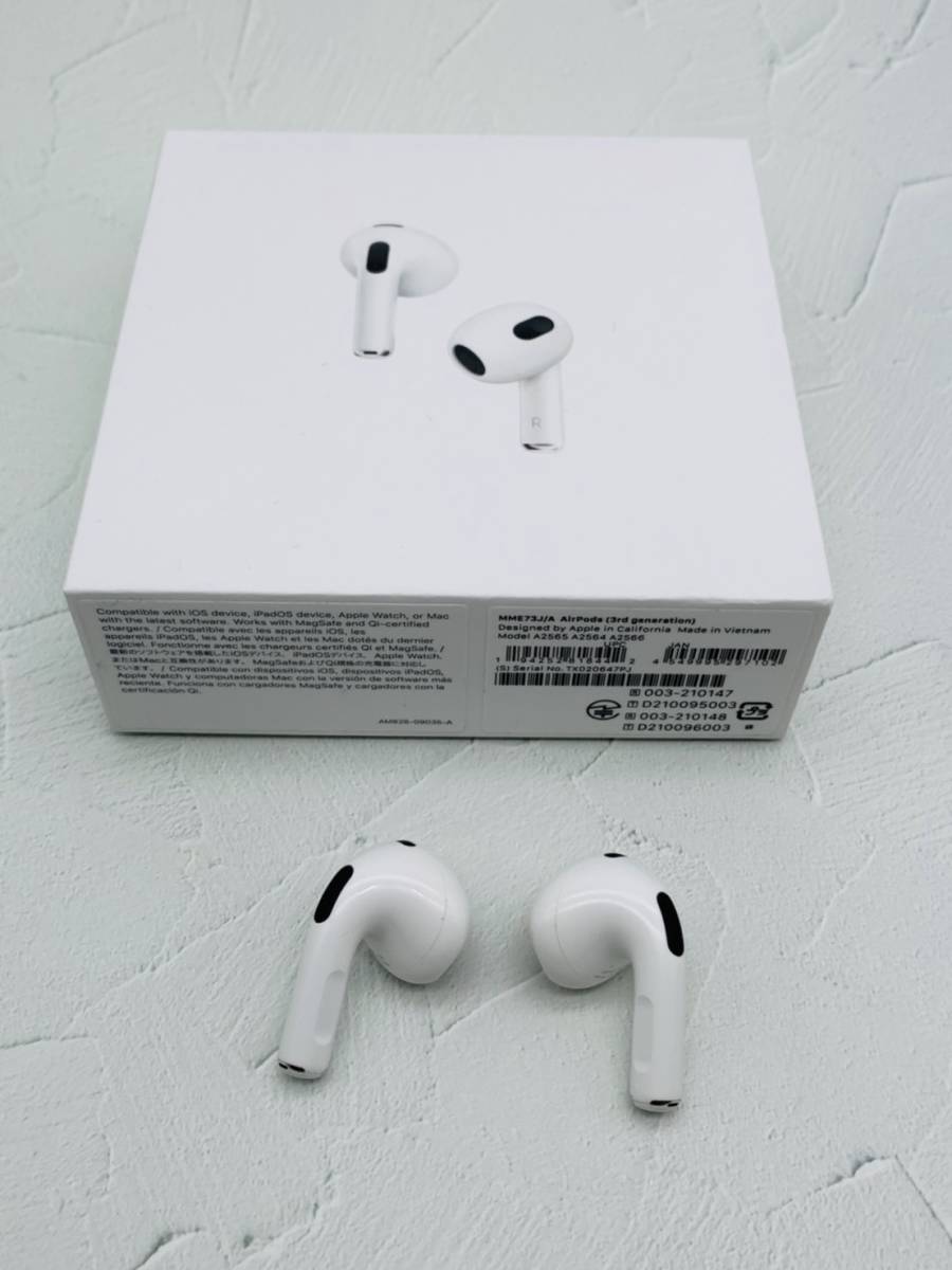 爆売りセール開催中！】 AirPods 第3世代 イヤフォン 両耳 のみ MME73J