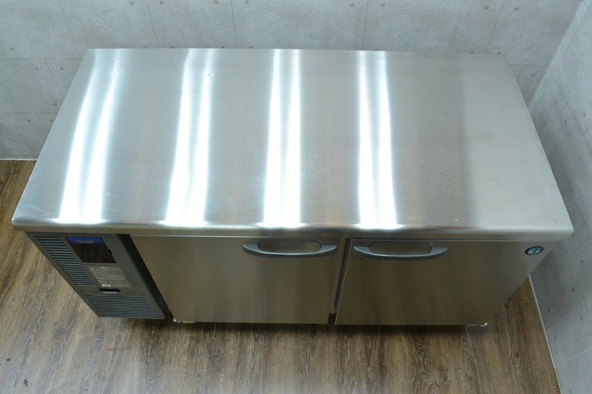 j34■HOSHIZAKI ホシザキ■台下冷蔵庫■RT-150SDF-E■2017年製■H800×W1500×D750ｍｍ■冷蔵コールドテーブル テーブル形冷蔵庫_画像3