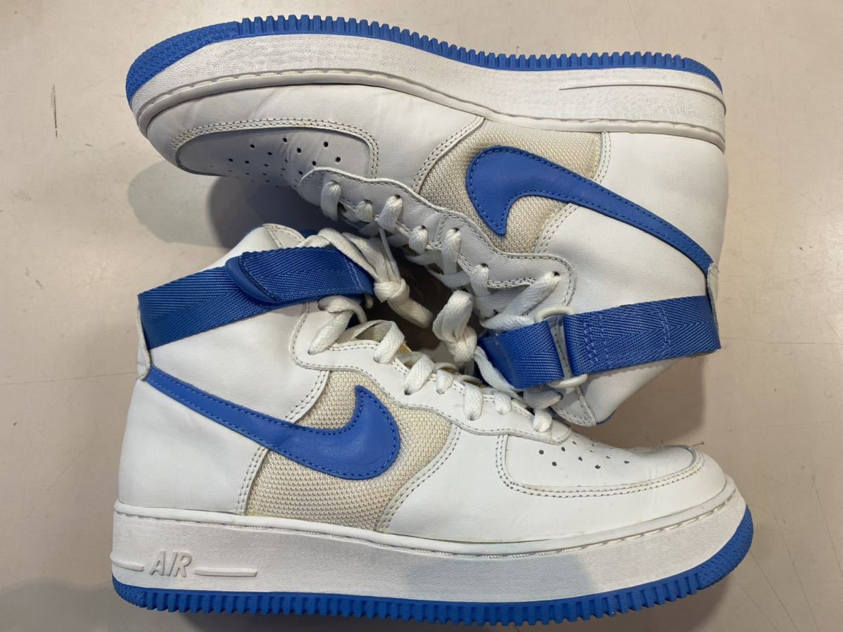 極美品 1999 NIKE AIR FORCE 1 L/M HIGH SC UNC US9.5 630313-141