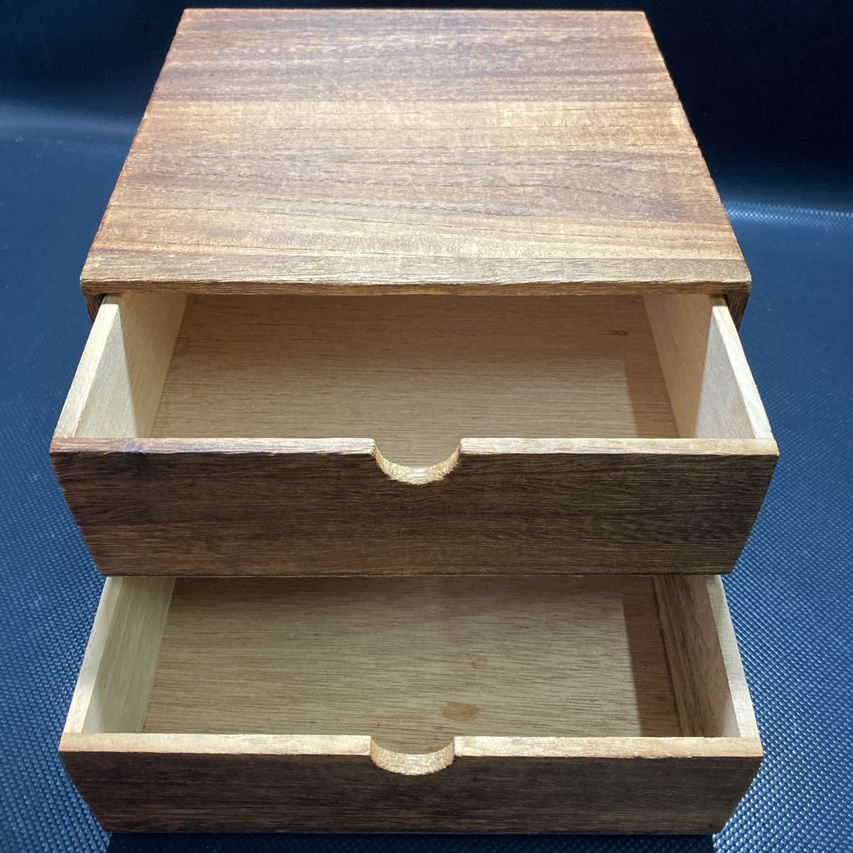  Showa Retro wooden small drawer case 