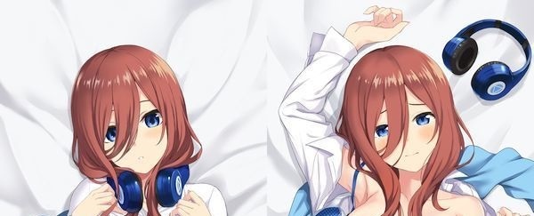 Z-M Pillows 未来電機 五等分の花嫁 三女 中野三玖 抱き枕カバー