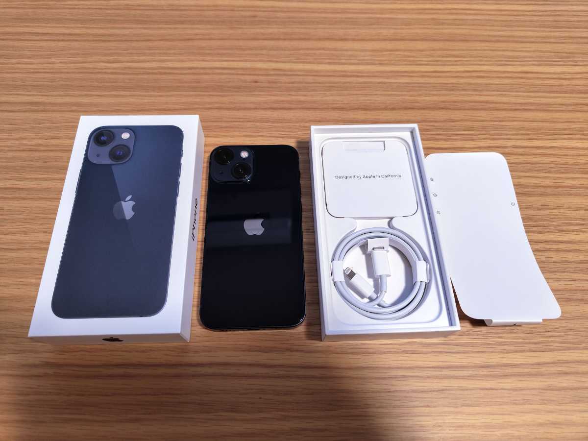 iPhone 13 mini 256GB midnight SIMフリー-