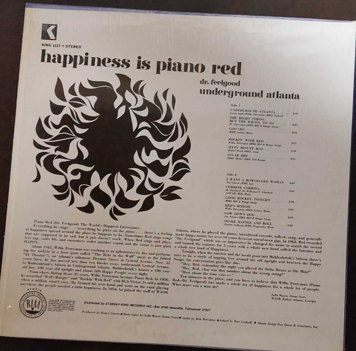 シュリンク　Funky!! KING US盤 PIANO RED Happiness is_画像2