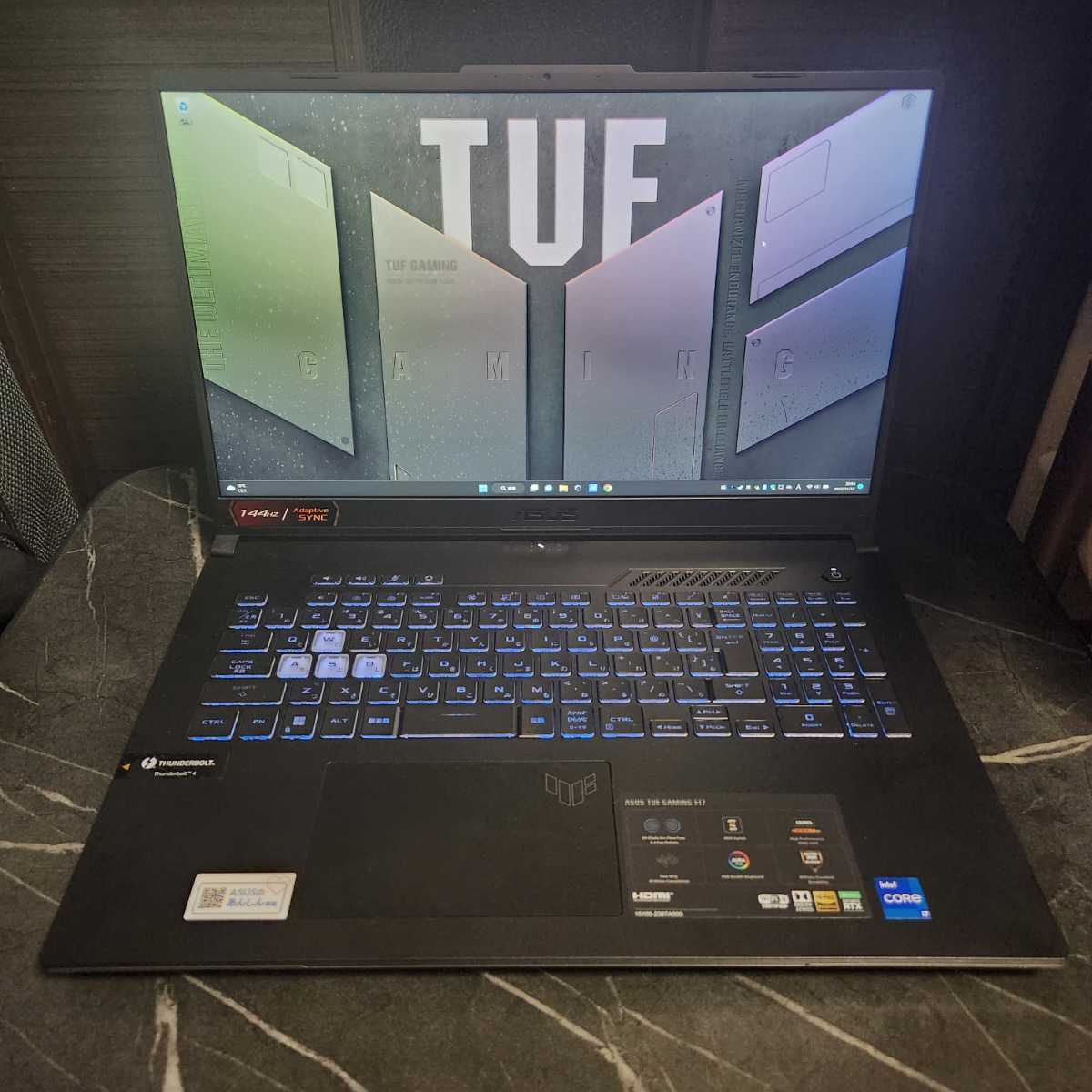 88%OFF!】【88%OFF!】TUF Gaming F17 FX707ZR-I7R3070 タブレット