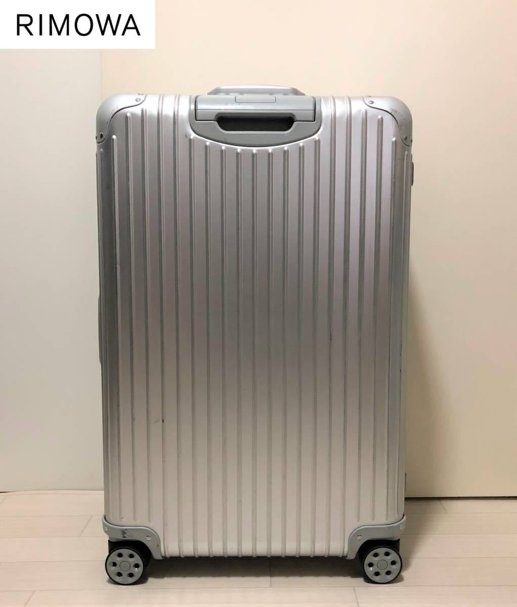 RIMOWA リモワ ORIGINAL Check-In L オリジナル チェックイン L スーツケース 容量86L SILVER シルバー_画像3