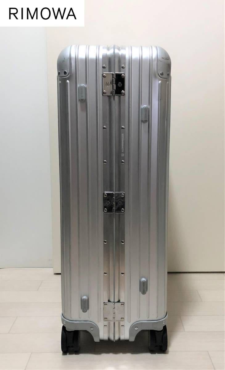 RIMOWA リモワ ORIGINAL Check-In L オリジナル チェックイン L スーツケース 容量86L SILVER シルバー_画像4