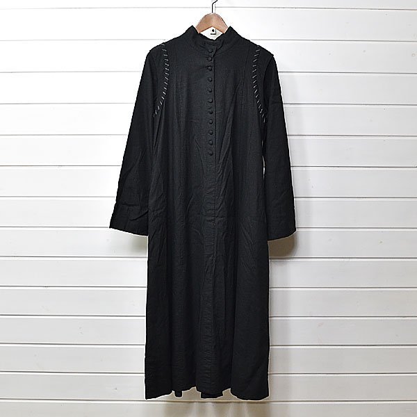\半額SALE/ HALLELUJAH ハレルヤ ローブ 38|22j2452 リネンコットン ワンピース Mサイズ \半額SALE/ HALLELUJAH ハレルヤ ローブ 38|22j2452 リネンコットン ワンピース Mサイズ