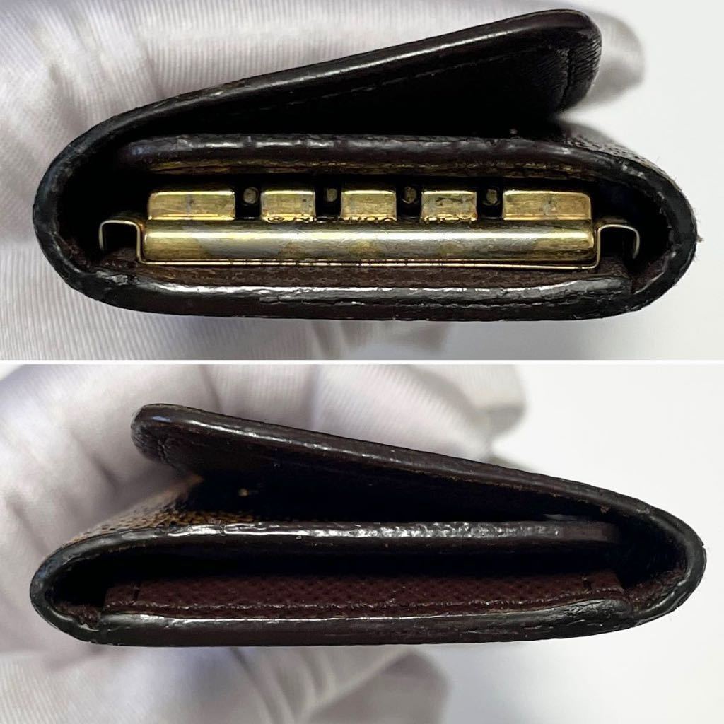 ★LOUIS VUITTON ルイ ヴィトン ダミエ キーケース 4連【鑑定済み 本物保証】