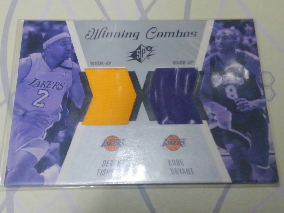 Upperdeck社 2003-04 SPX】Derek Fisher/Kobe Bryant○Winning Combos-