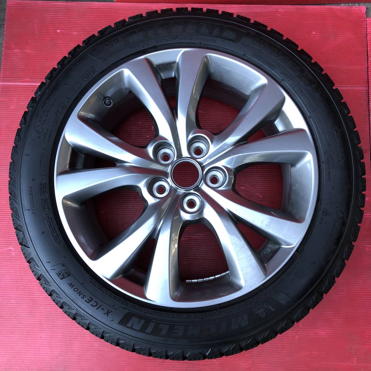 人気商品】 良品 マツダ CX-30 純正アルミホイール 18インチ×7.0 45 5H