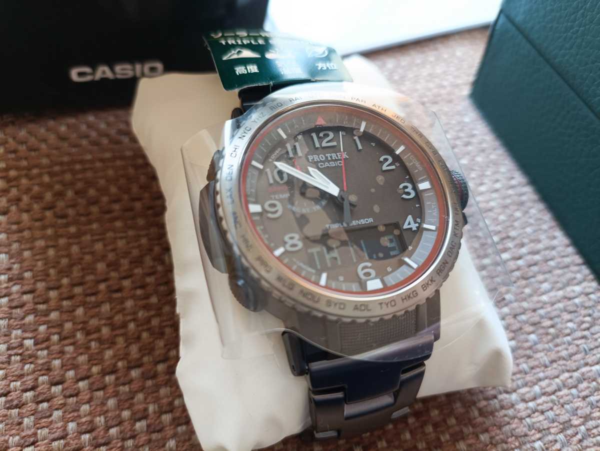Yahoo!オークション - プロトレック CASIO PRO TREK カシオ 電波ソ...