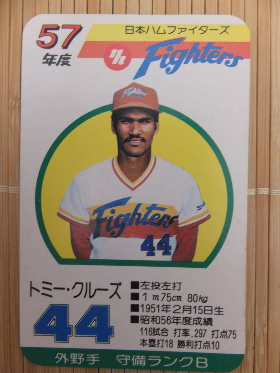 ヤフオク! - タカラ プロ野球カードゲーム 57年 日本ハムファ