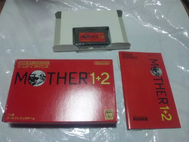 【GBA】マザー1+2(箱説付)MOTHER 1+2