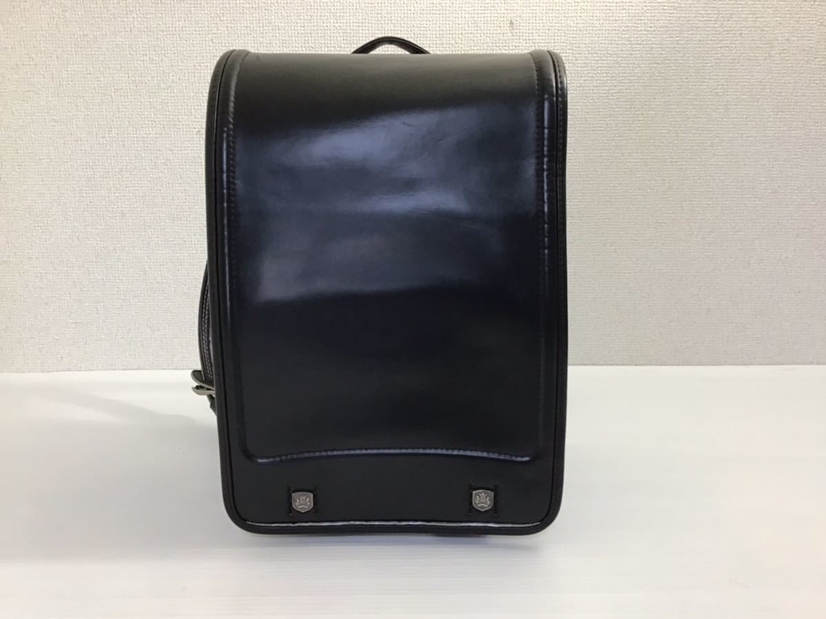  knapsack black k Rally no imitation leather made going to school bag made in Japan man elementary school student black for children cosplay Event 