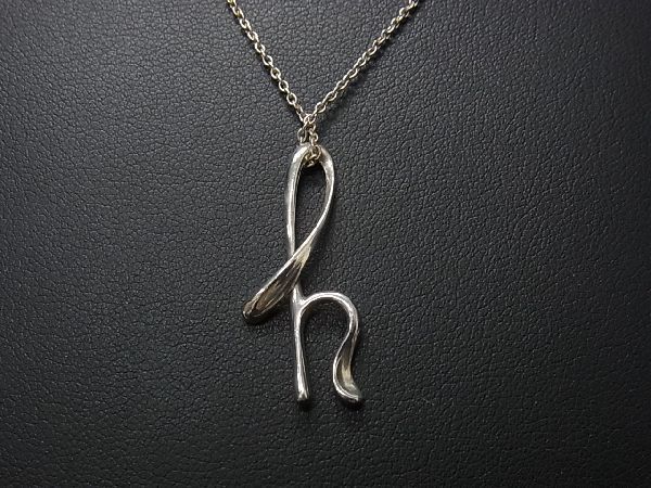 1円 極 TIFFANY&Co. ティファニー エルサペレッティ レター h SV925
