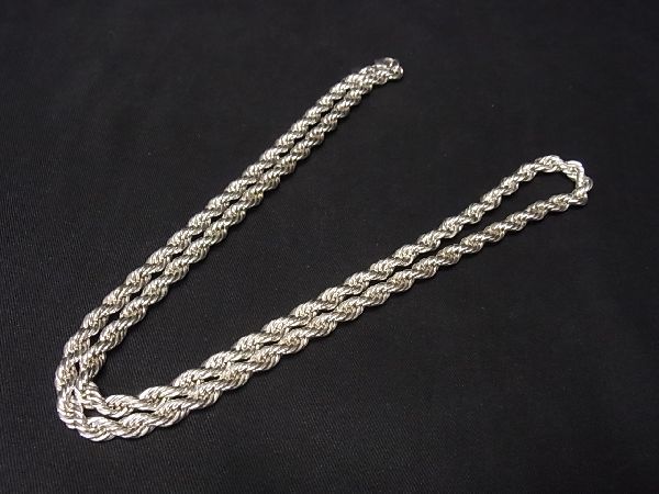 1円 同様 TIFFANY&Co. ティファニー SV925 ツイスト チェーン