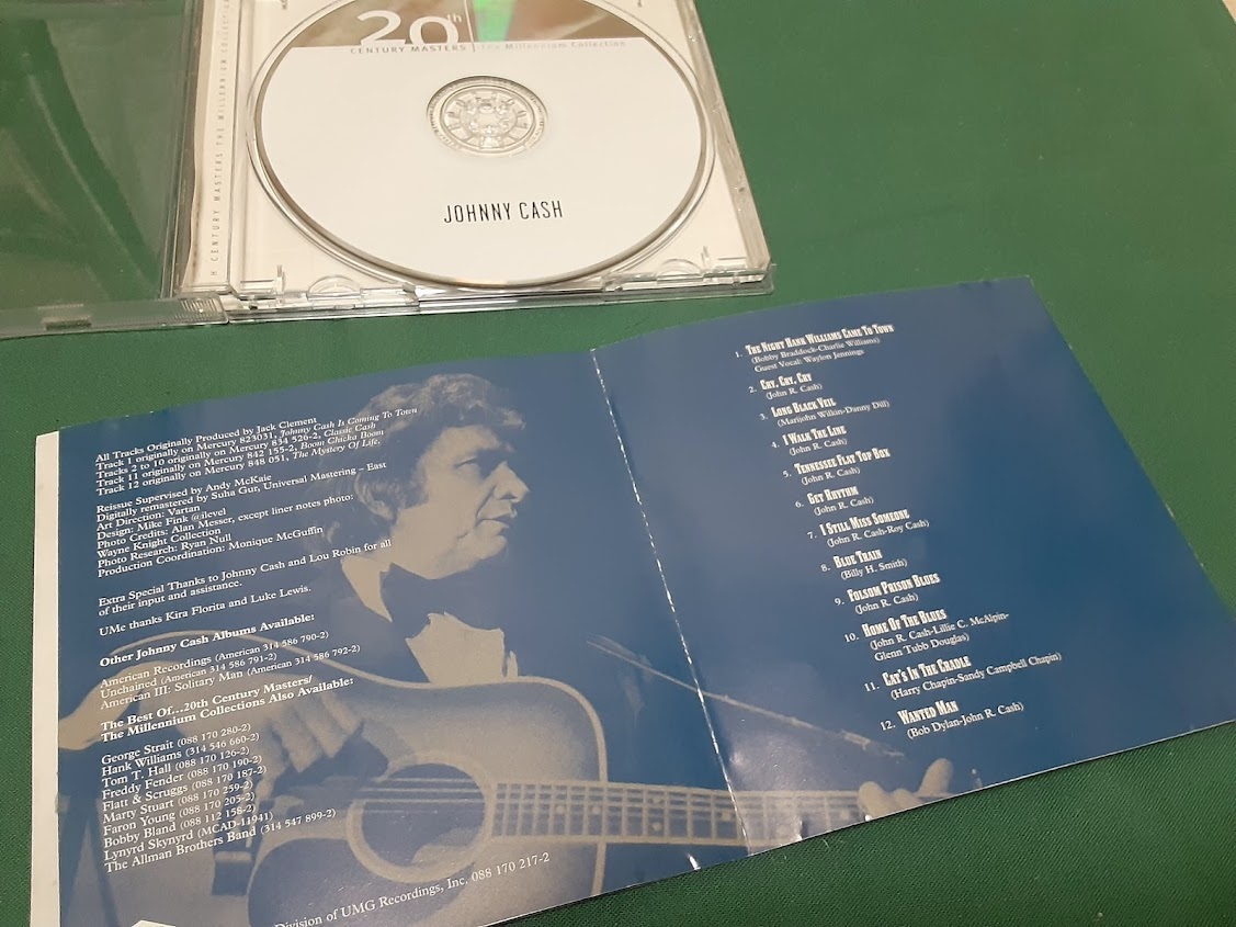 JOHNNY CASH　ジョニー・キャッシュ◆『20th Century Masters: Millennium Collection』_画像2