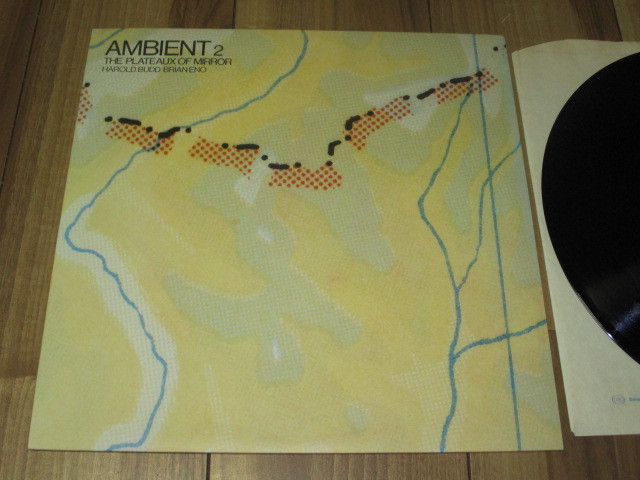 HAROLD BUDD BRIAN ENO ハロルド・バッド ブライアン・イーノ AMBIENT 2 THE PLATEAUX OF MIRROR 鏡面界 英 LP EGAMB 002 美盤 ジャケ角折_画像1