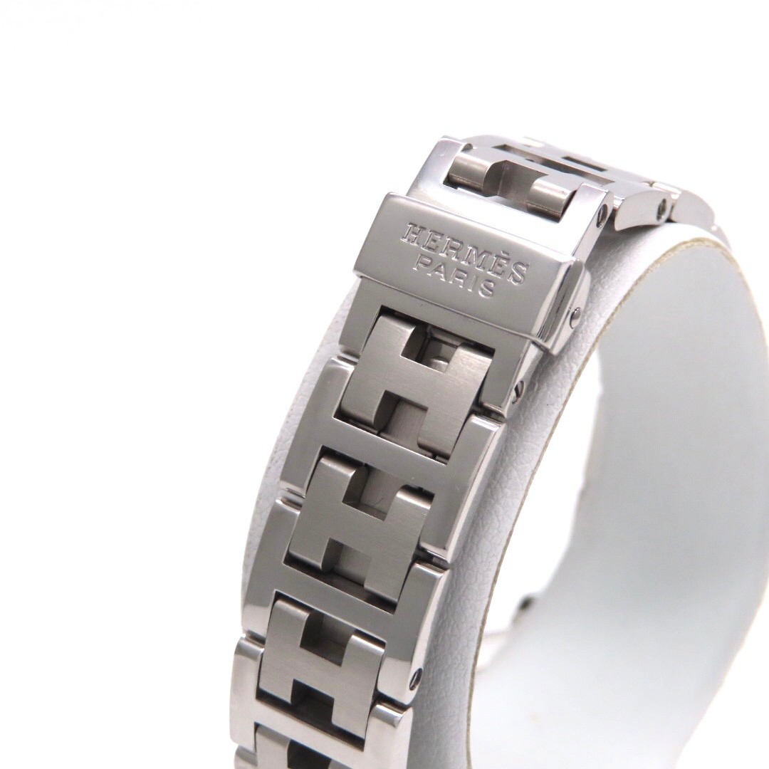 HERMES】エルメス 時計 'クリッパー CL4 210' ピンク文字盤 極美 HERMES】エルメス 時計 'クリッパー CL4 210' ピンク文字盤 極美