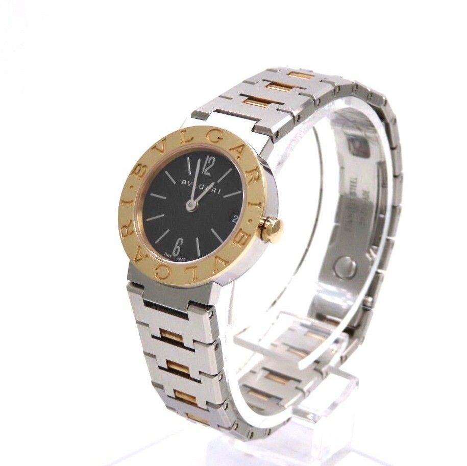 K18YGコンビ】BVLGARI 'ブルガリ 時計' BB23SG ☆極美品☆ 年末の