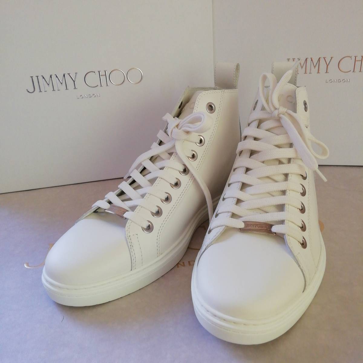 108000円☆新品&正規品保障☆JIMMY CHOO☆ジミーチュウ☆ハイカット