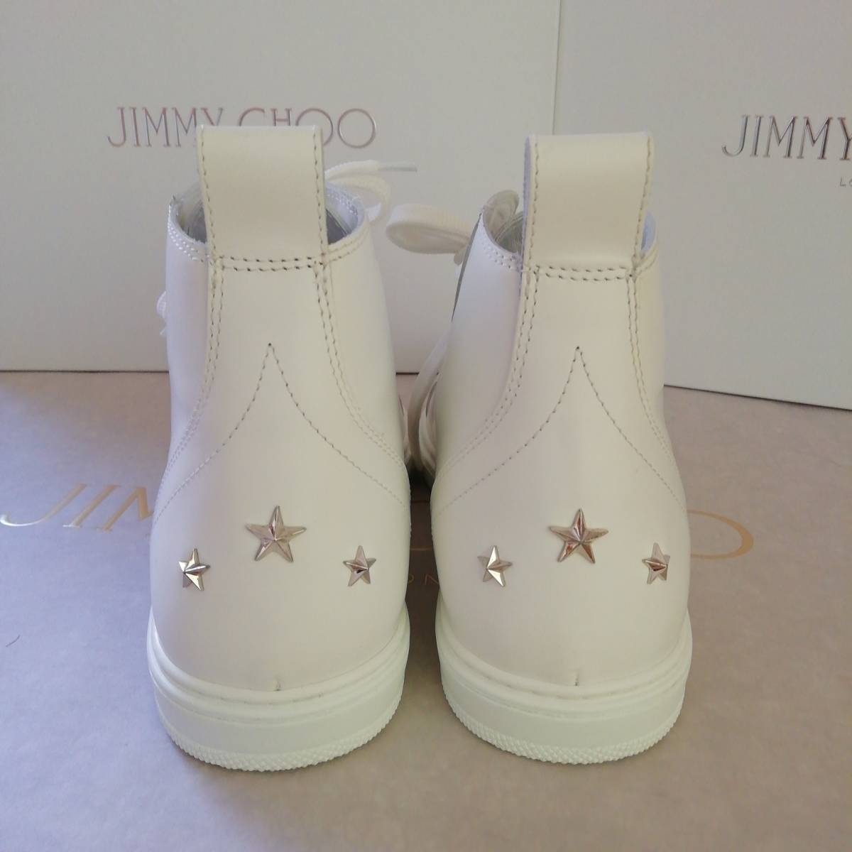108000円☆新品&正規品保障☆JIMMY CHOO☆ジミーチュウ☆ハイカット
